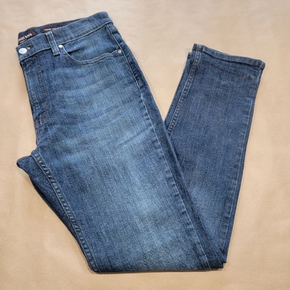 Michael Kors Size 33x32 Parker Slim-Fit Stretch-Cotton Jeans - Picture 1 of 13